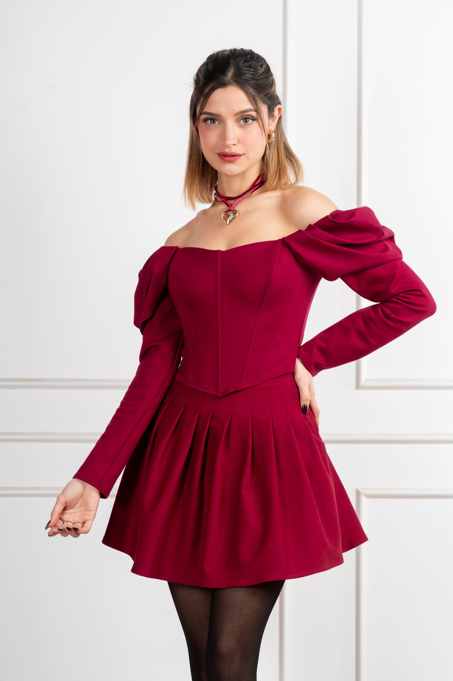 Corset Victoria Vino
