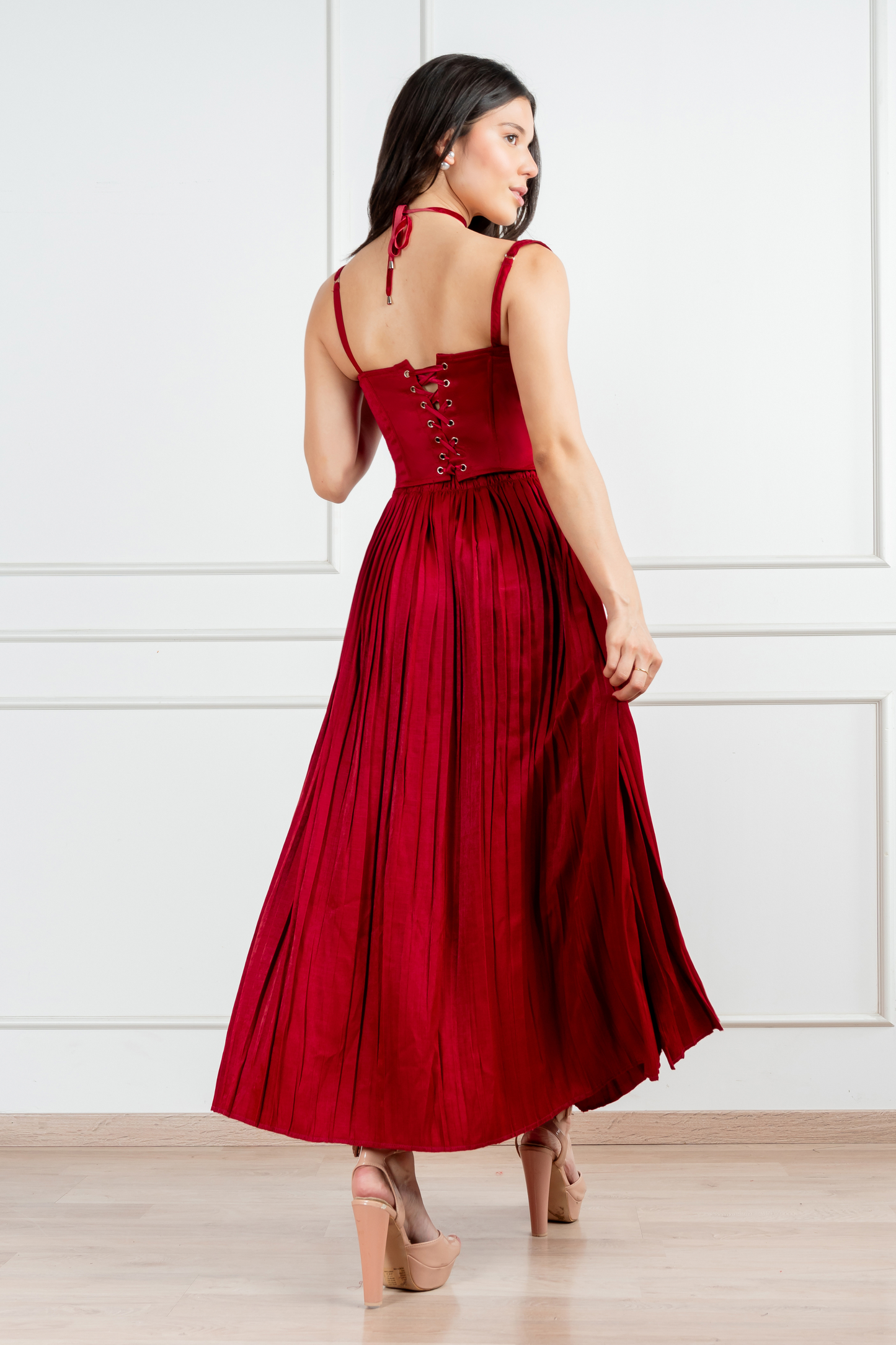 Falda Bridget Vino
