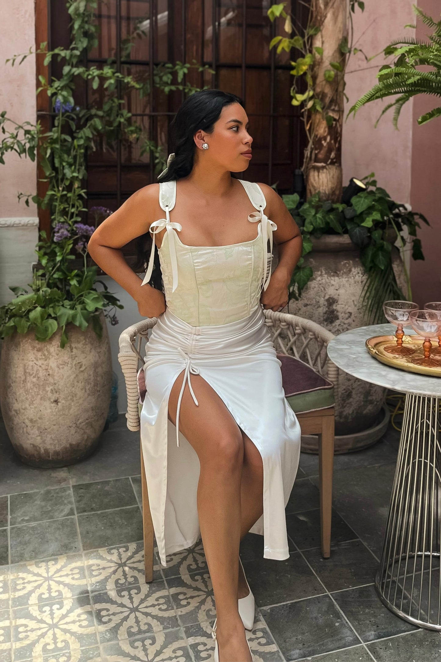 Corset Charlotte Verde