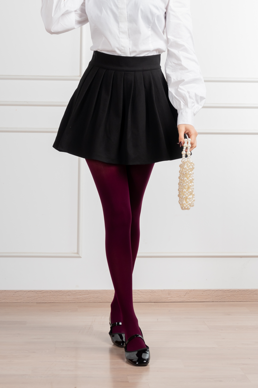 Falda Short Catalina Negro