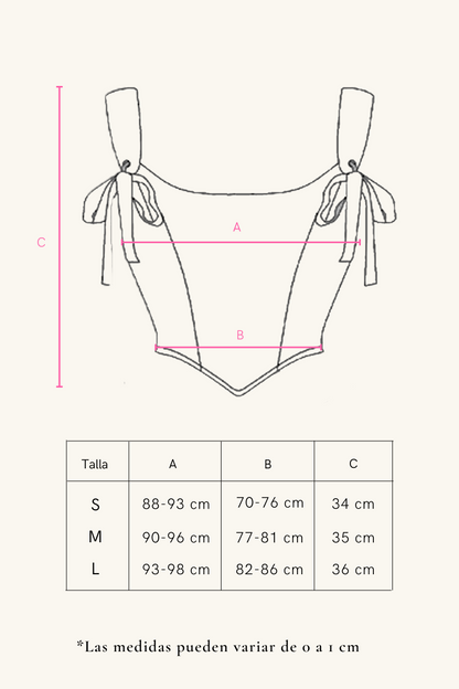 Corset Charlotte Verde